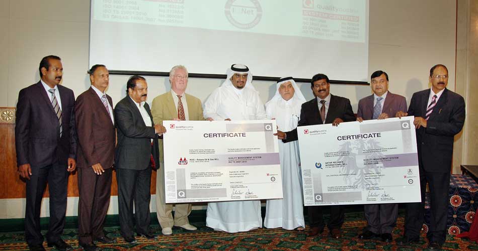 ISO-Award Ceremony - Rog-Qatar